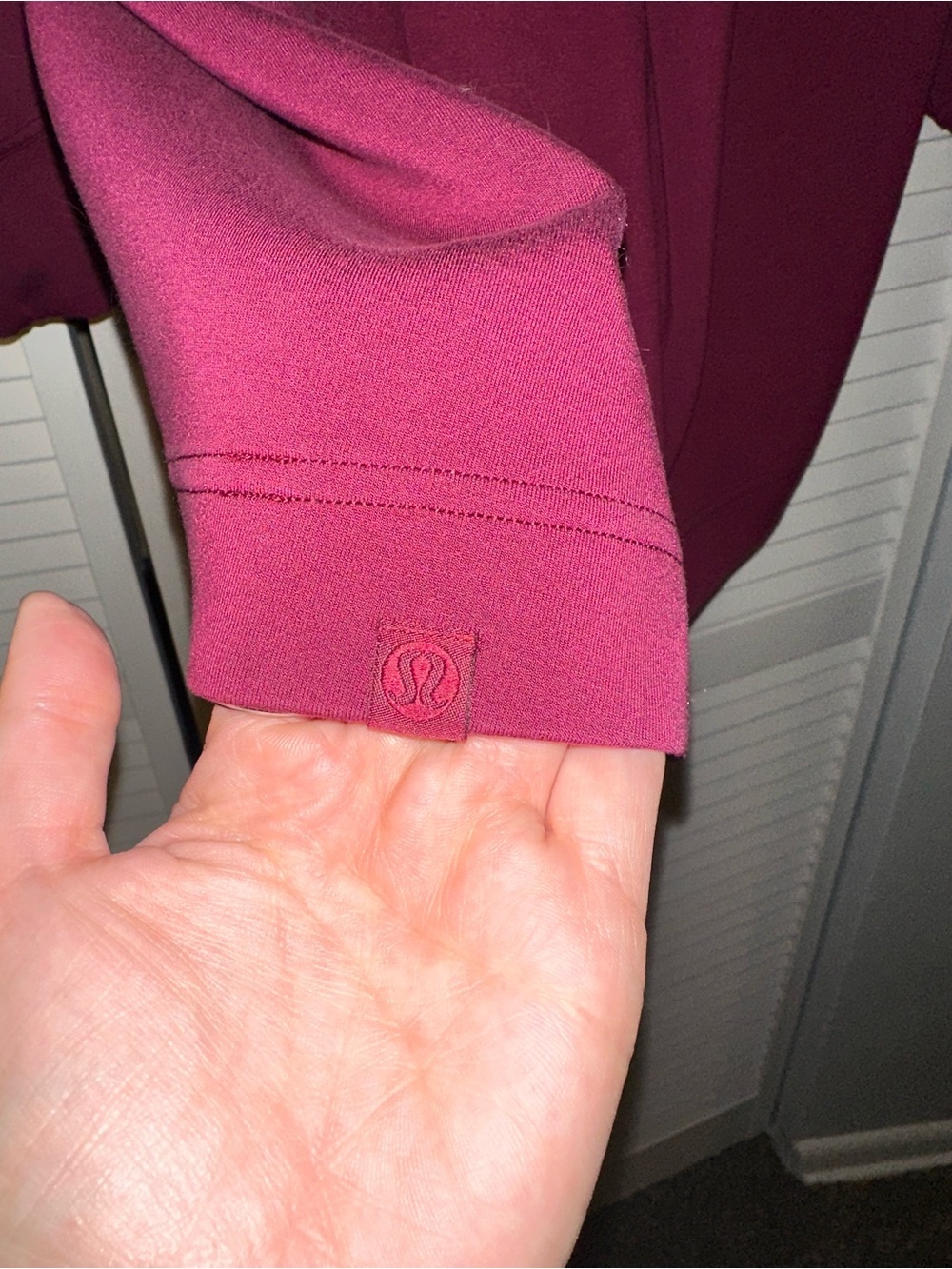 lululemon athletica Women's Funnel Neck Sweater - Berry Plum - Picture 3 of 5